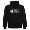 Kontrast-Hoodie - Schwarz/Gold