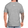 Männer Premium Bio T-Shirt - Grau meliert
