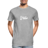 Männer Premium Bio T-Shirt - Grau meliert