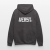 Kontrast-Hoodie - Anthrazit/Schwarz