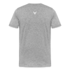 Männer Premium Bio T-Shirt - Grau meliert